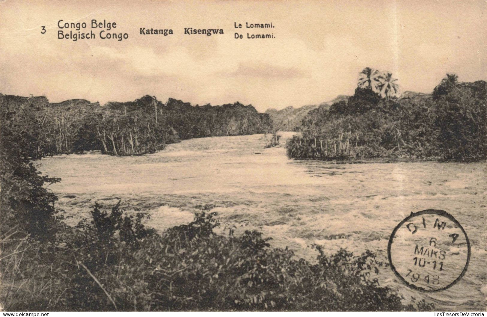 CONGO KINSHASA - Congo Belge - Katanga - Le Lomami - Carte Postale Ancienne - Belgisch-Kongo