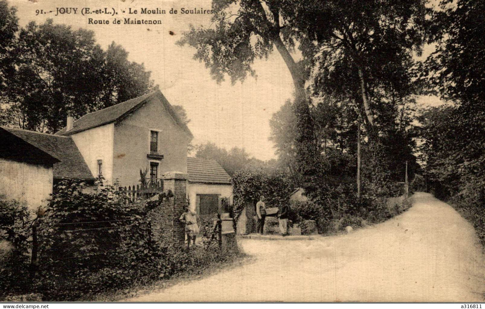 Jouy Le Moulin De Soulaires - Jouy