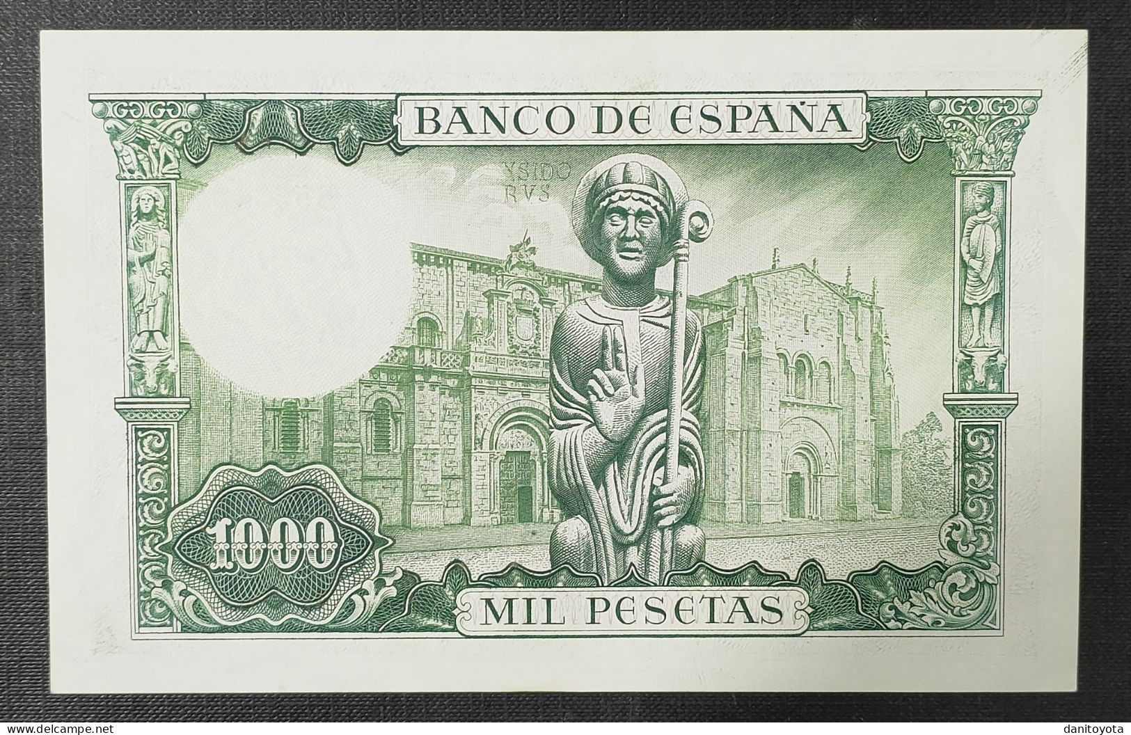 ESPAÑA. EDIFIL 471 A. 1000 PTAS 19 DE NOVIEMBRE DE 1965 SERIE B. CONSERVACIÓN EBC. - 1000 Pesetas