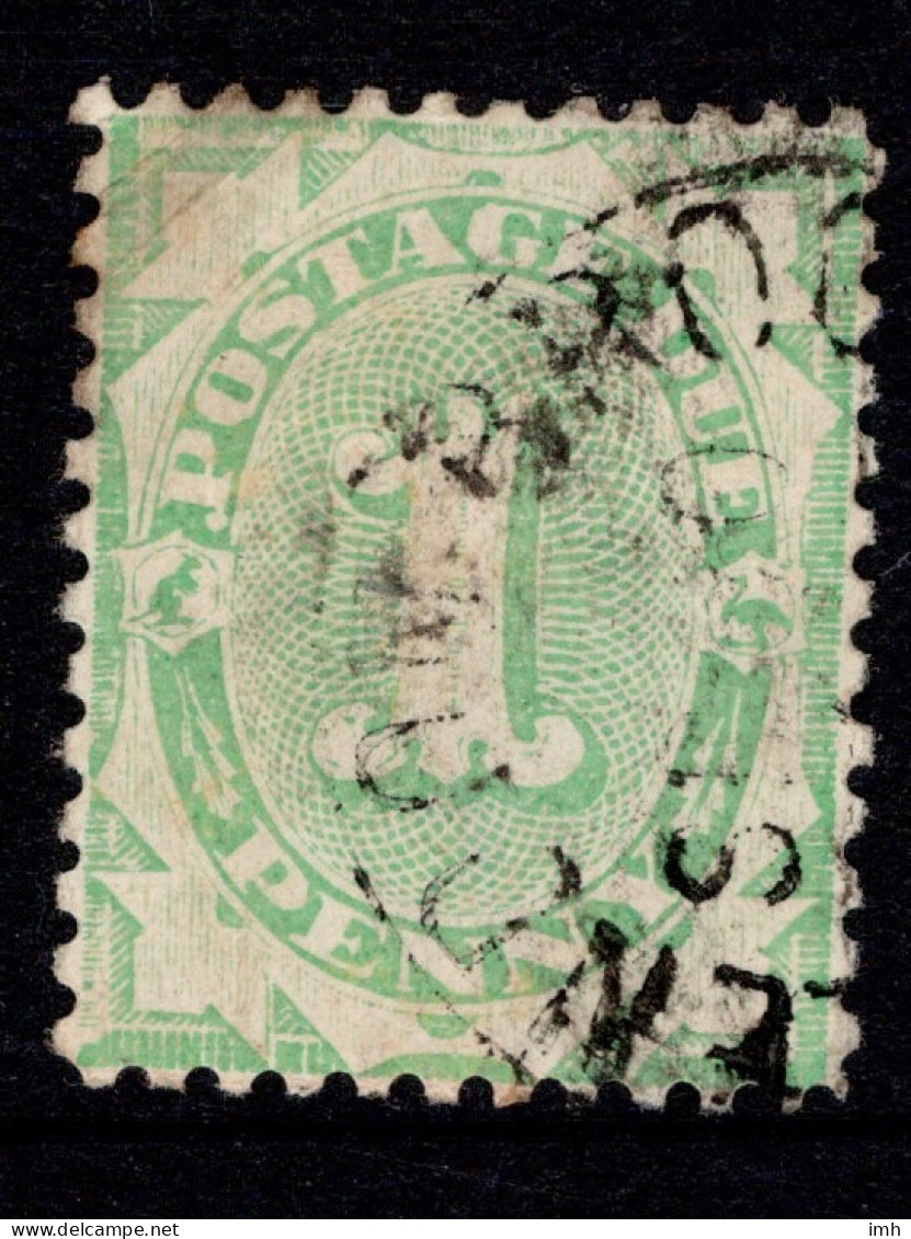 1902 Australia SG D23 1d Postage Due Fine Used. Cat. £4.50 - Postage Due