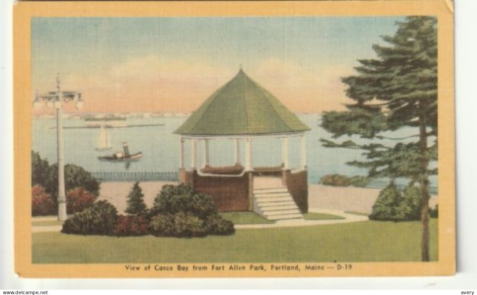 View Of Casco Bay From Fort Allen Park, Portland, Maine - Portland