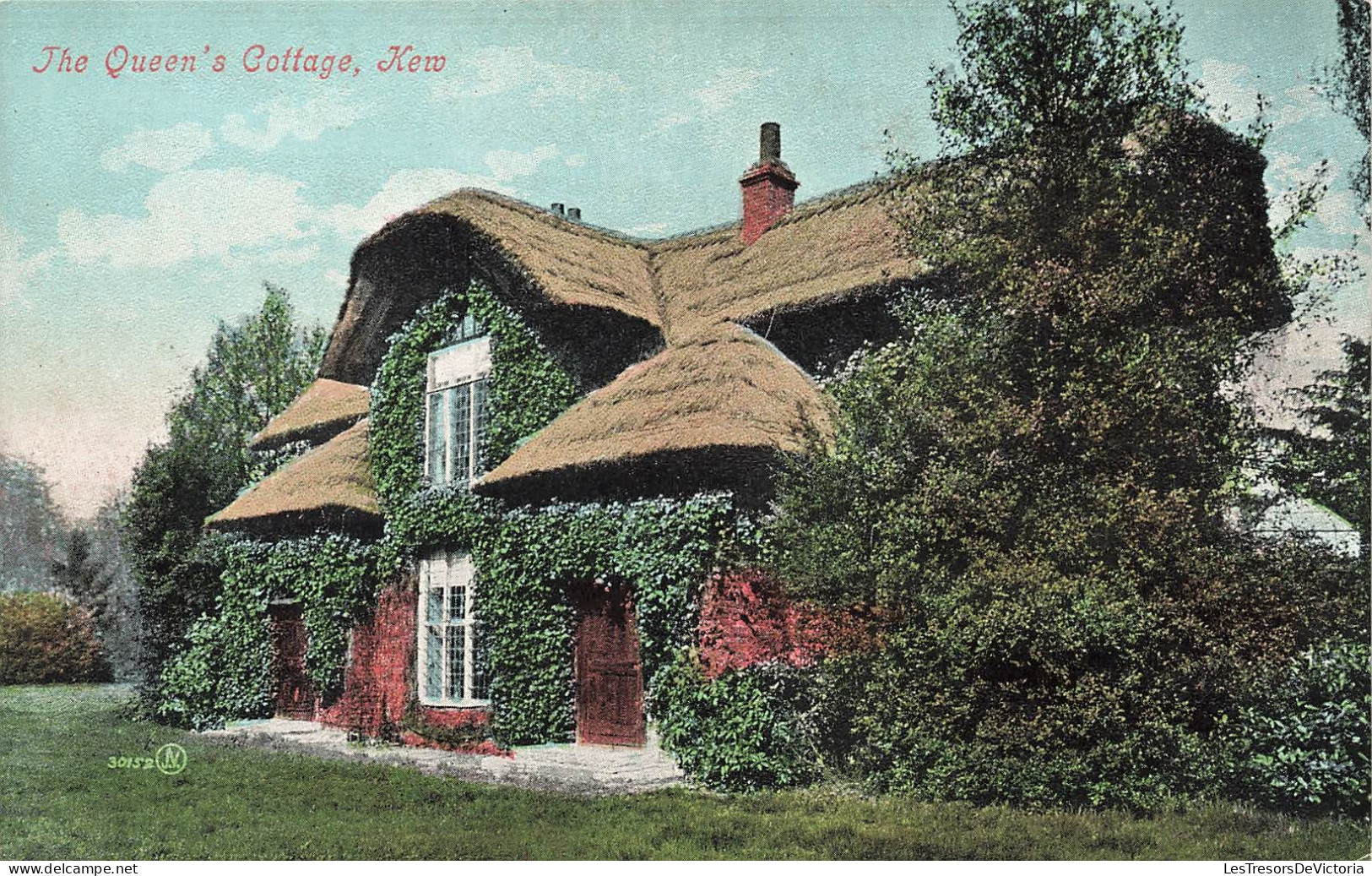 ROYAUME UNI - Angleterre - The Queen's Cottage - Kew - Colorisé - Carte Postale Ancienne - Londen - Buitenwijken