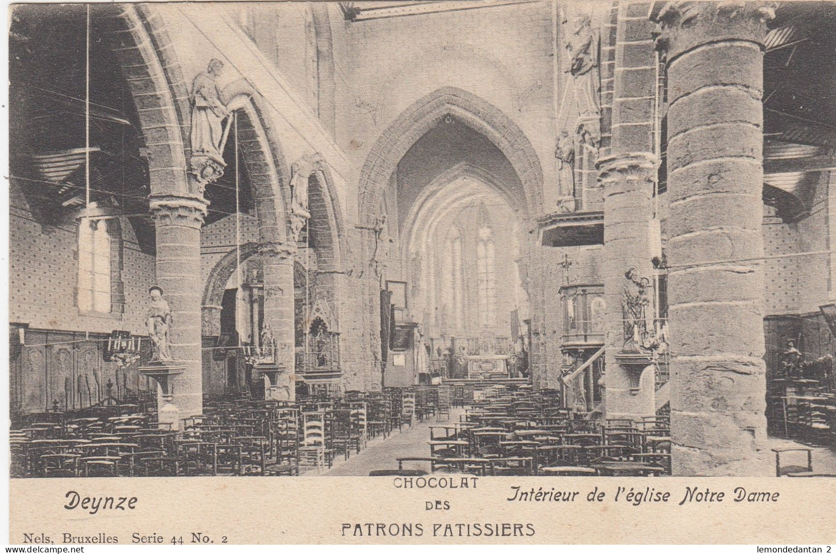 Deynze - L'Interieur De L'Eglise Notre Dame - Deinze