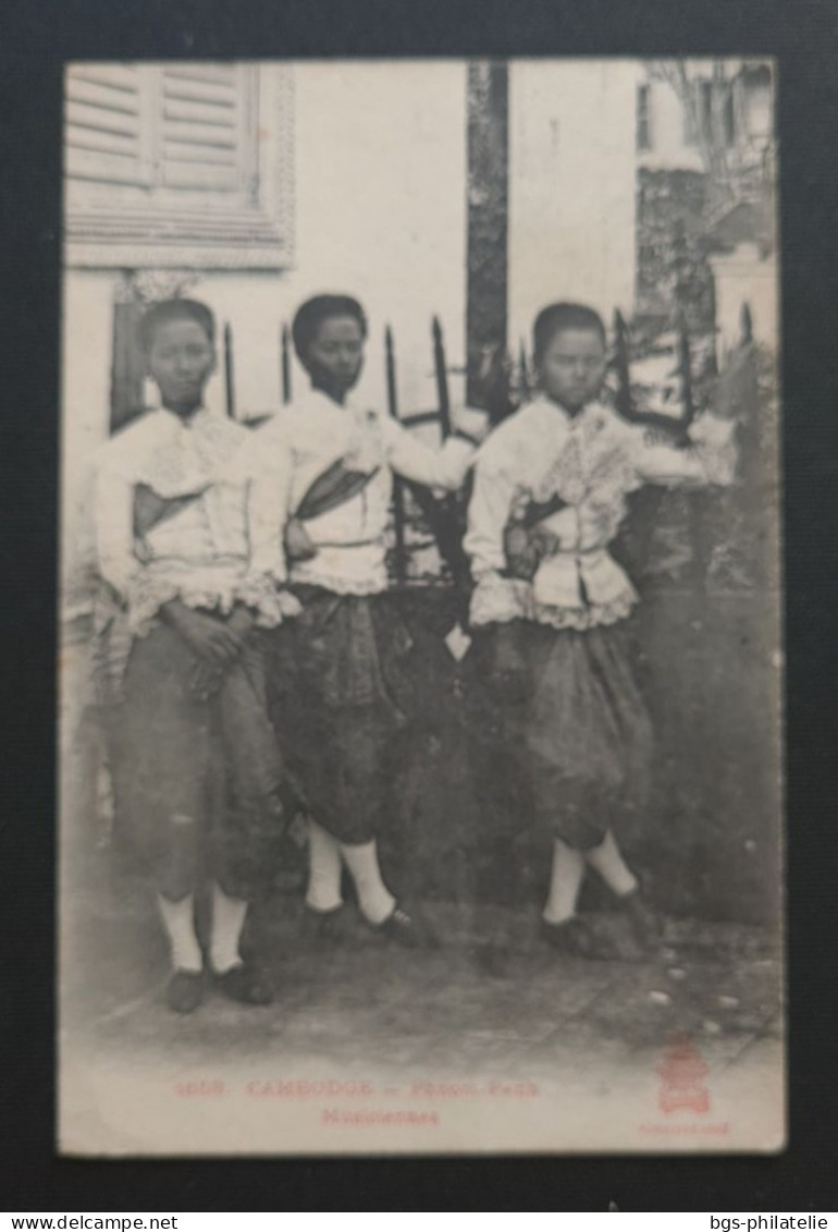 CAMBODGE  Phnom-Peng. Musiciennes . - Cambodge