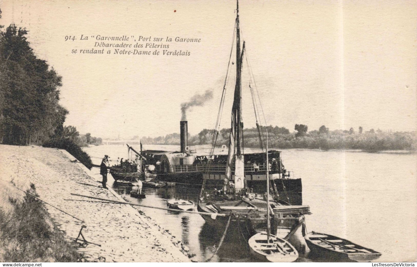 FRANCE - Verdelais - La Garonnelle - Port Sur La Garonne - Carte Postale Ancienne - Verdelais