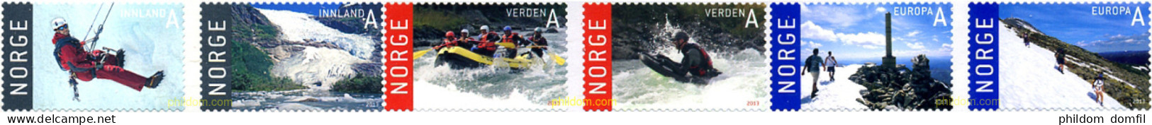 301244 MNH NORUEGA 2013 TURISMO - Unused Stamps