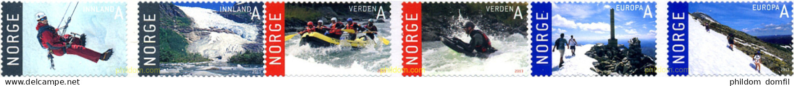 301244 MNH NORUEGA 2013 TURISMO - Neufs