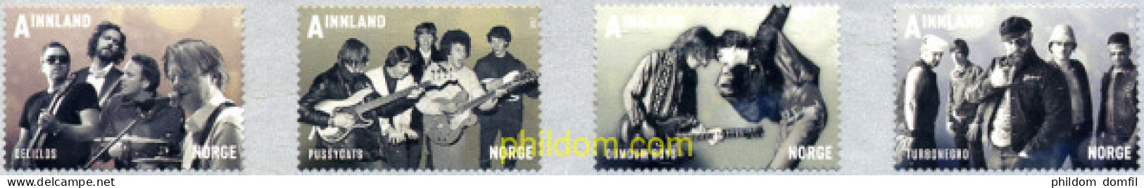 310033 MNH NORUEGA 2013 BANDAS DE MUSICA - Unused Stamps