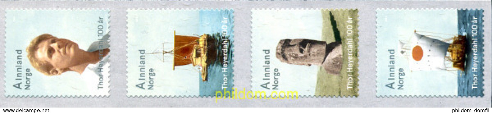 318886 MNH NORUEGA 2014 THOR HEYERDAHI - Unused Stamps