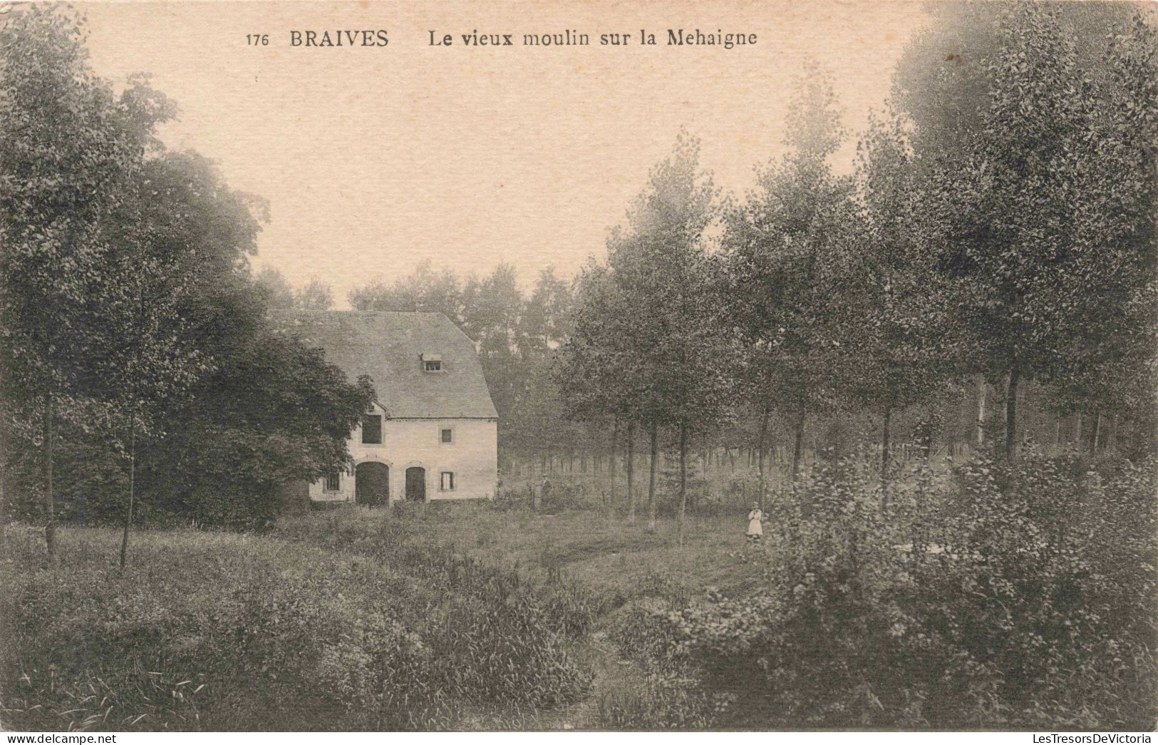 Belgique - Braives - Le Vieux Moulin Sur A Mehaigne -   Carte Postale Ancienne - Braives