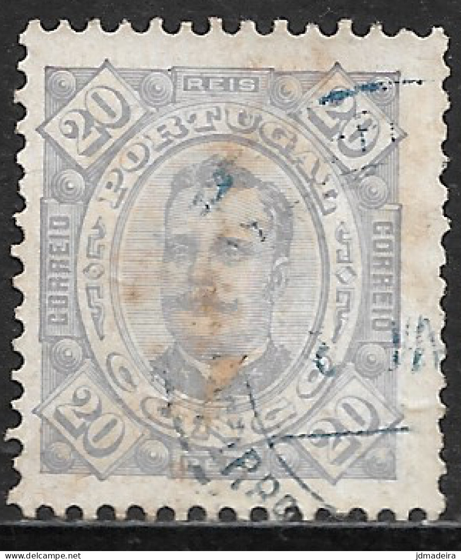 Portuguese Congo – 1894 King Carlos 20 Réis Used Stamp - Congo Portoghese
