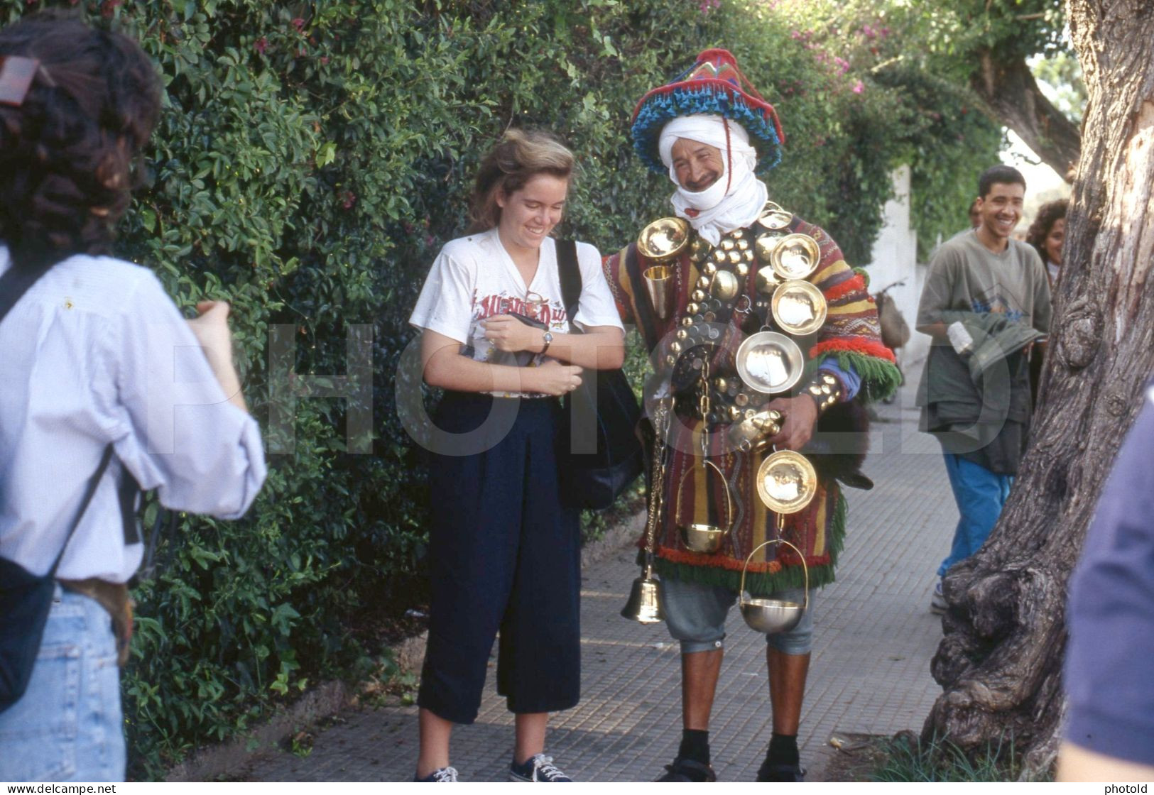 70s MAROC SAILS MAN RABAT MOROCCO MOROCCAN AFRICA AFRIQUE 35mm DIAPOSITIVE SLIDE NO PHOTO FOTO NB2668 - Diapositives