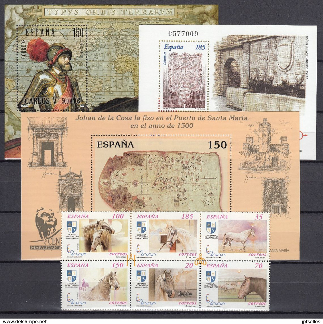 ESPAÑA 2000 Nº 3687/3775 AÑO COMPLETO NUEVO,MNH **,SIN 3711A/3711G 37 SELLOS,14 HB, 1 BLOQUE X 6, 3 MP - Años Completos