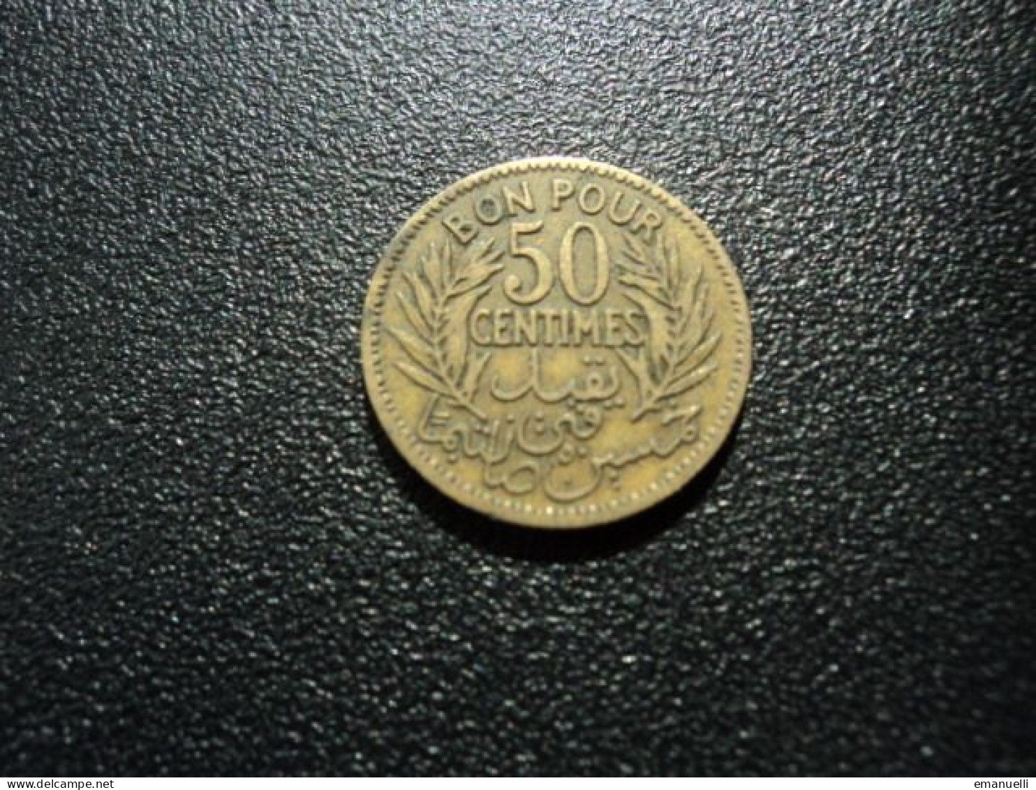 TUNISIE : 50 CENTIMES   1921-1340     G.182 / KM 246     TTB - Tunisia