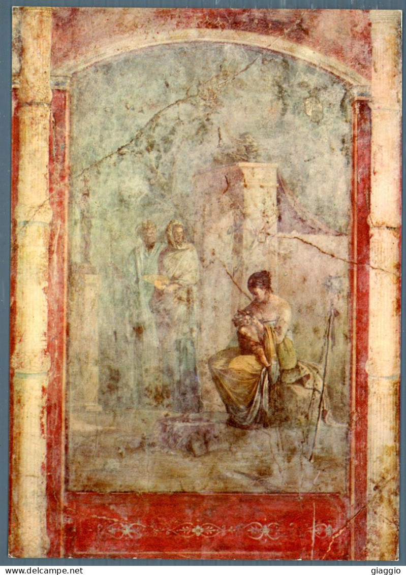 °°° Cartolina - Roma N. 2894 Affresco Con Bacco Allevato Dalle Ninfe Nuova °°° - Musei