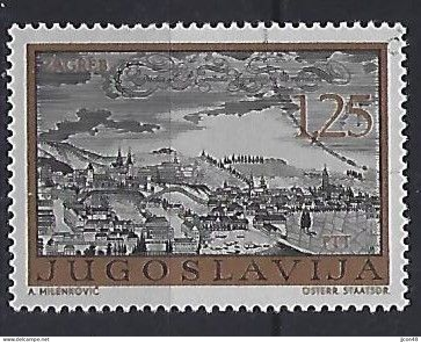 Yugoslavia 1973  Alte Stichejugoslavischer Stadte (o) Mi.1500 - Oblitérés