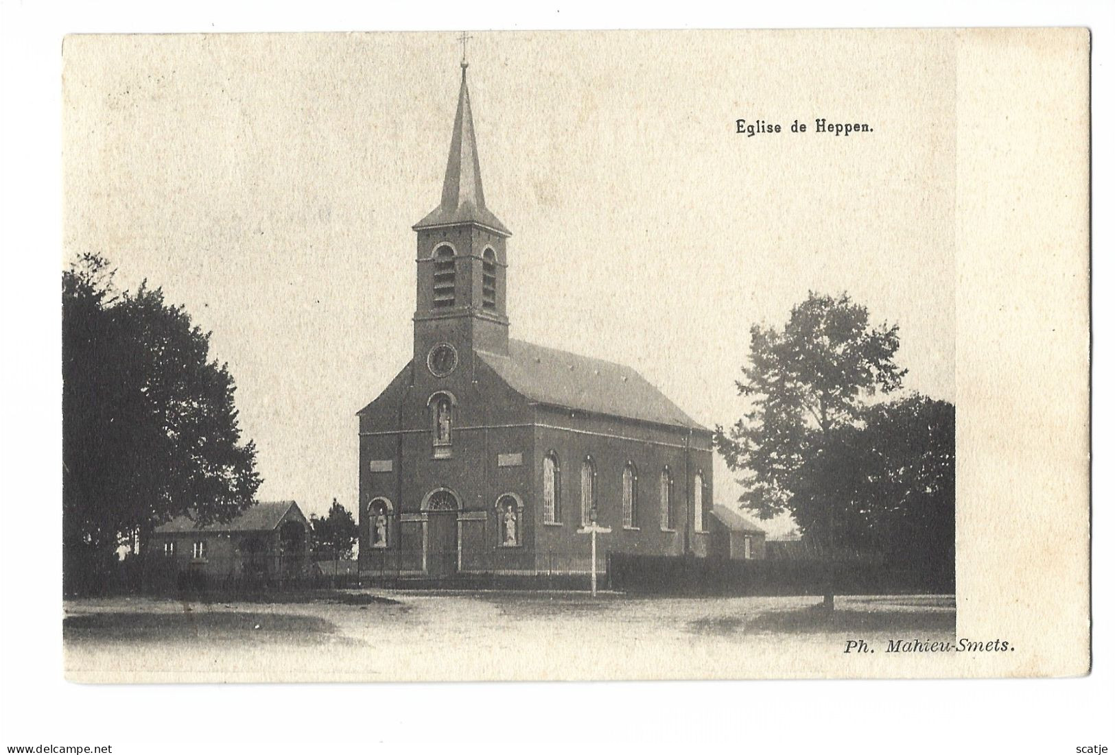 Heppen.   -   Eglise De Heppen.   -   1900 Naar   Anvers - Leopoldsburg