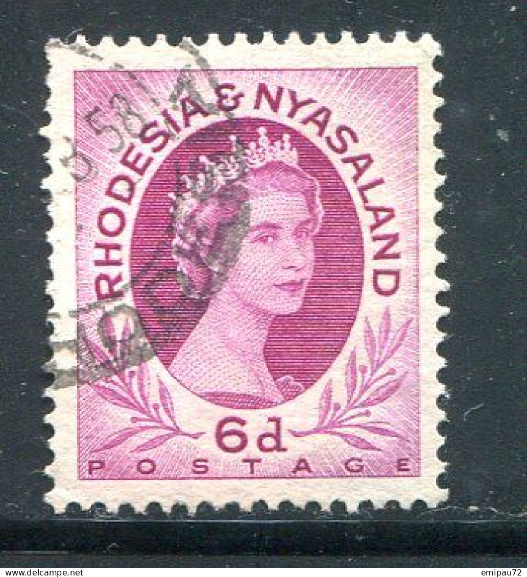RHODESIE ET NYASALAND- Y&T N°7- Oblitéré - Rhodesia & Nyasaland (1954-1963)
