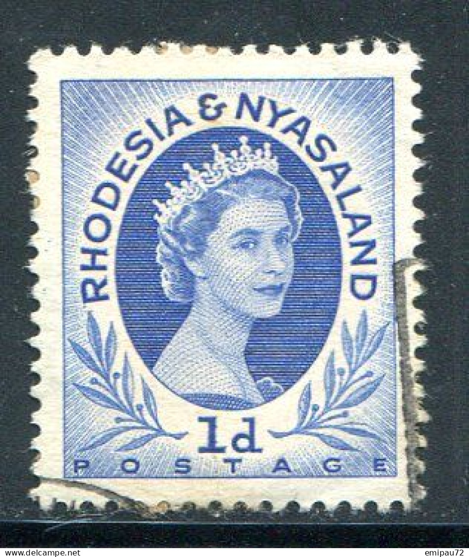 RHODESIE ET NYASALAND- Y&T N°2- Oblitéré - Rhodesië & Nyasaland (1954-1963)