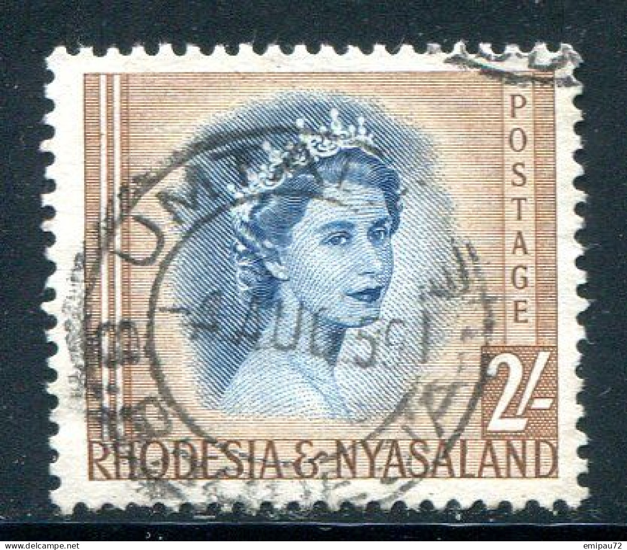RHODESIE ET NYASALAND- Y&T N°11- Oblitéré - Rhodésie & Nyasaland (1954-1963)