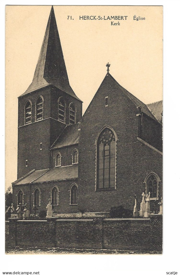 Herck-St-Lambert   -   Sint-Lambrechts-Herk   -   Eglise - Hasselt