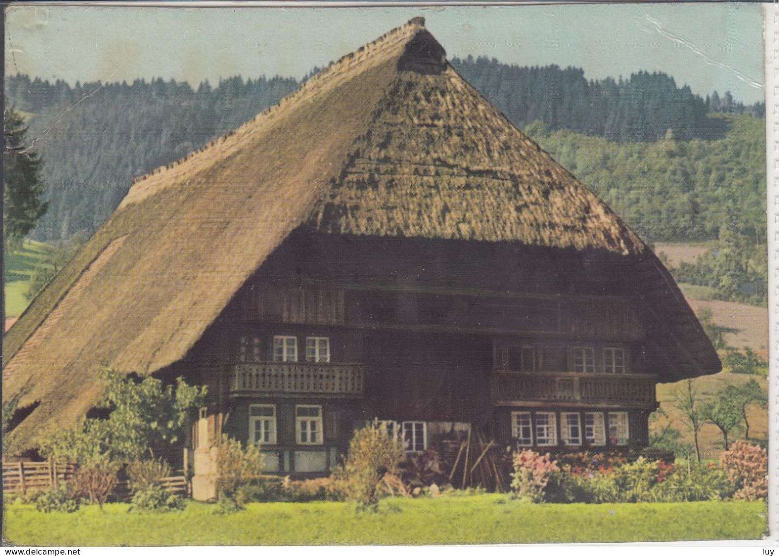 Bauernhaus In GUTACH  , Gel. 1959 - Gutach (Schwarzwaldbahn)