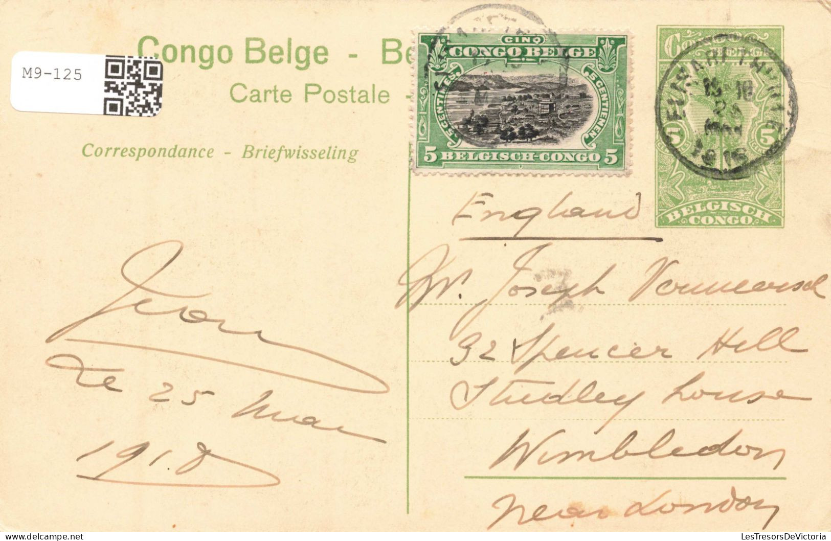 CONGO KINSHASA - Congo Belge - Dragonnier Près De Mopolenge - Carte Postale Ancienne - Belgisch-Kongo