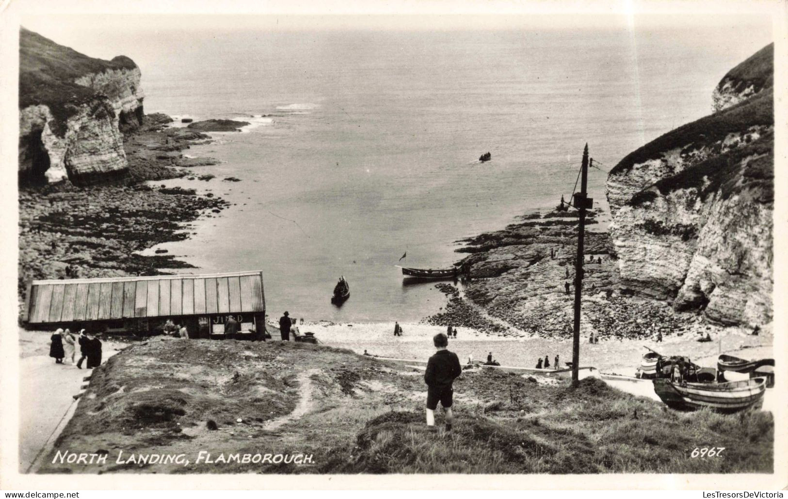 ROYAUME UNI - Angleterre - North Landing - Flamborough - Carte Postale Ancienne - Otros & Sin Clasificación