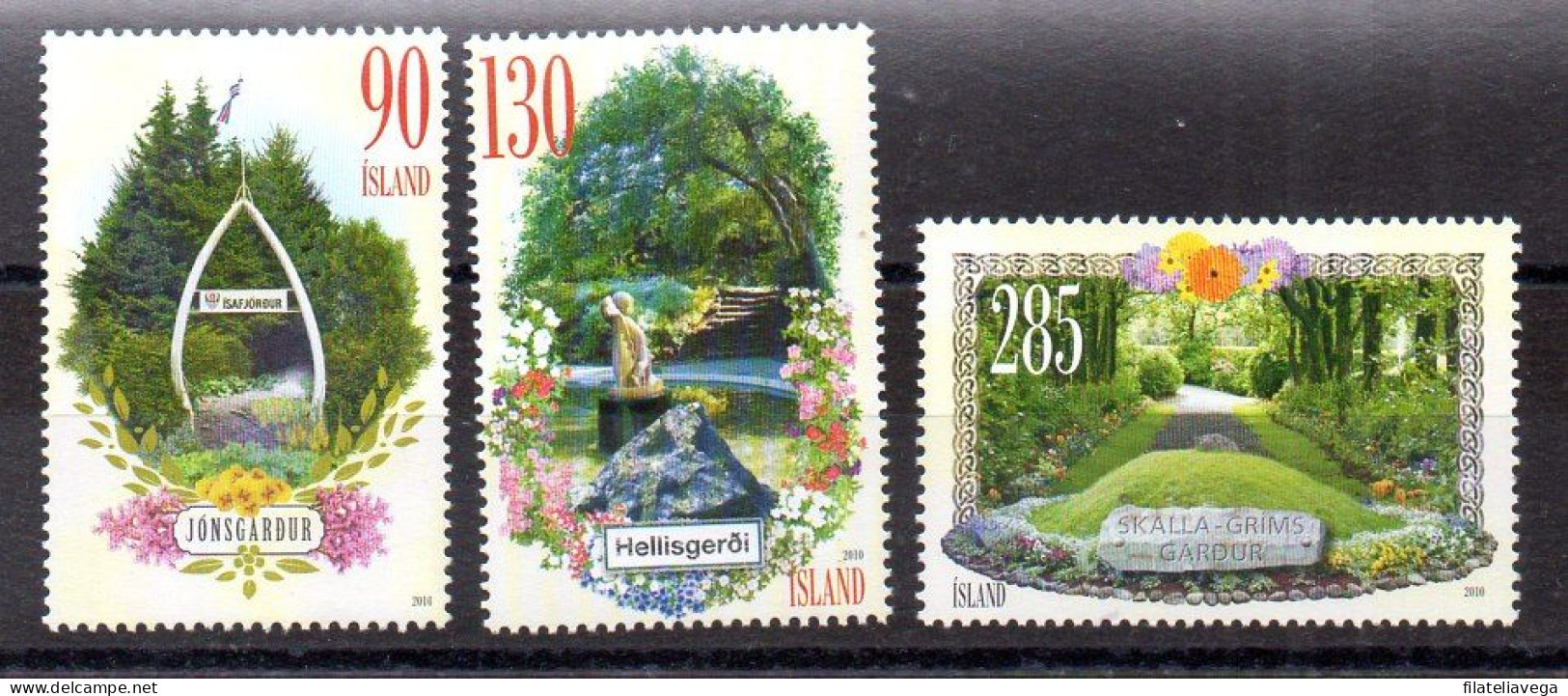 Islandia Serie Nº Yvert 1200/02 ** ARBOLES (TREES) - Nuevos