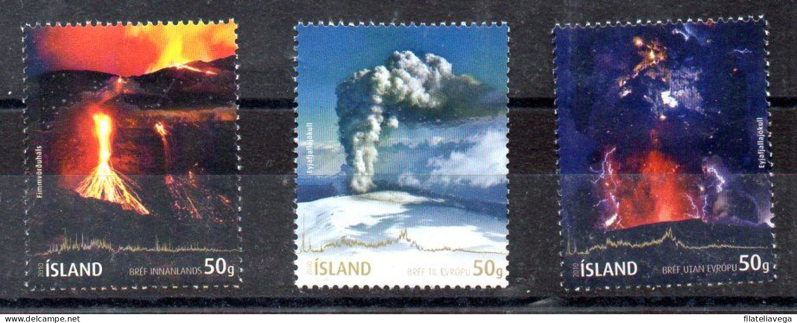 Islandia Serie Nº Yvert 1210/12 ** - Unused Stamps