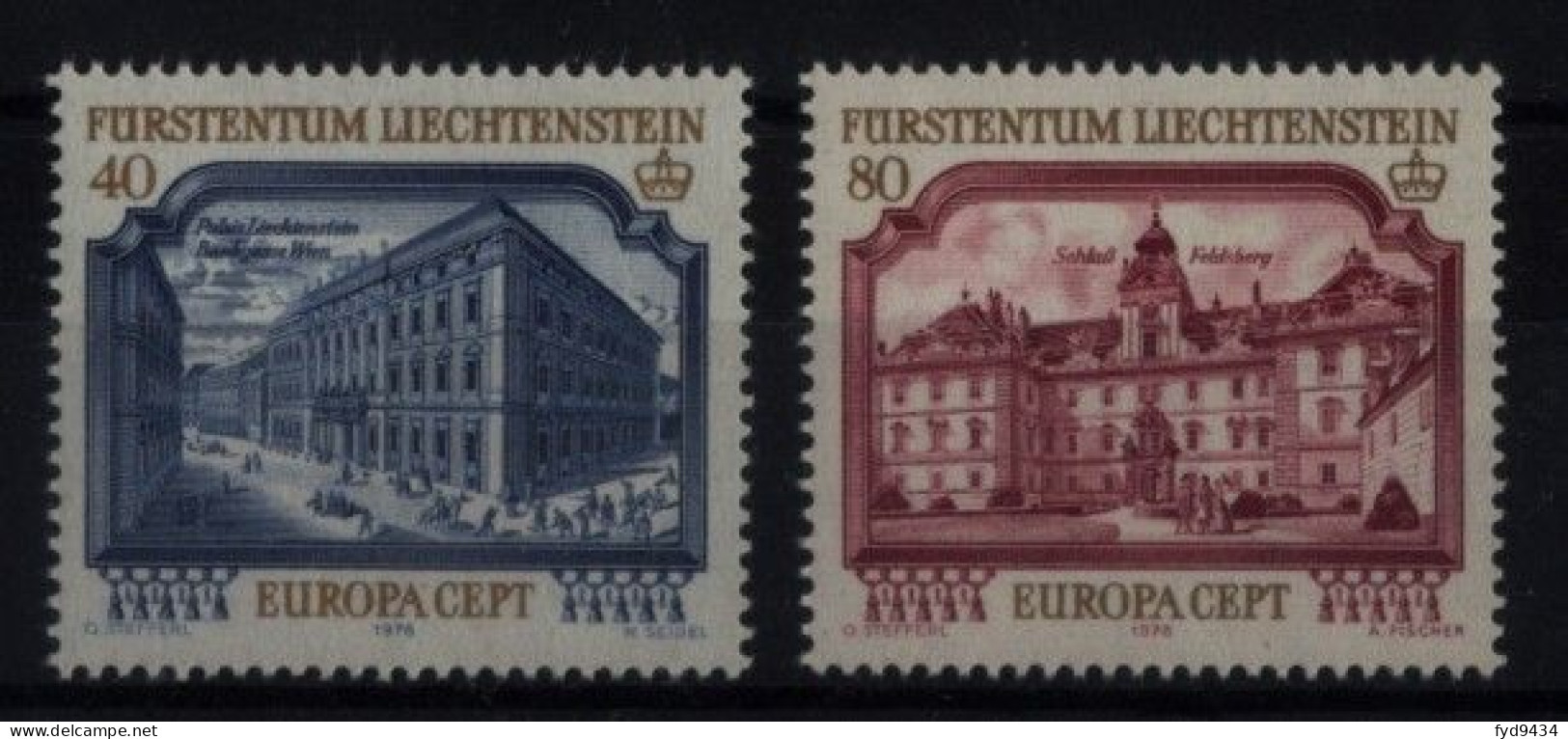 N° 639 Et N° 640 Du Liechtenstein - X X - ( E 604 ) - 1978