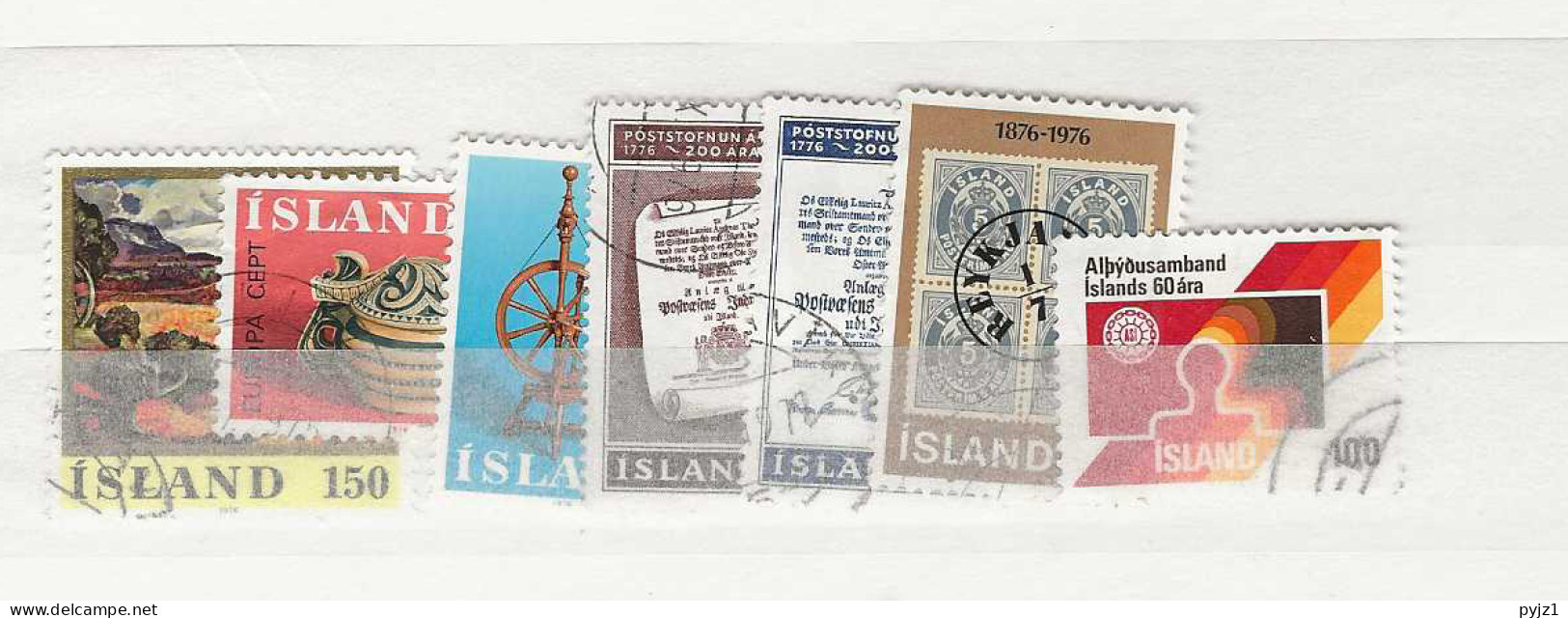 1976 USED Iceland, Year Collection - Usados