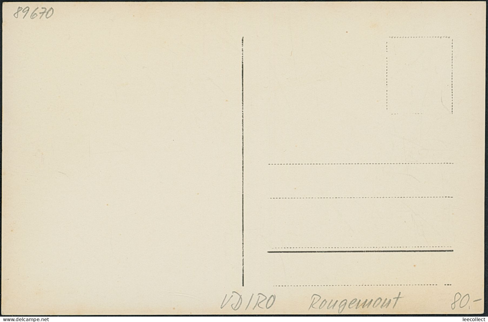 Suisse - VD Rougemont  - Rougemont