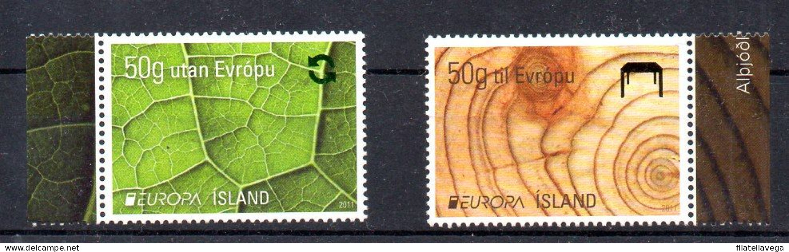 Islandia Serie Nº Yvert 1231/32 ** - Nuevos