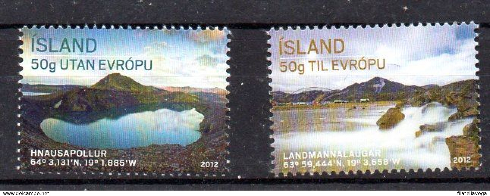 Islandia Serie Nº Yvert 1272/73 ** - Ungebraucht