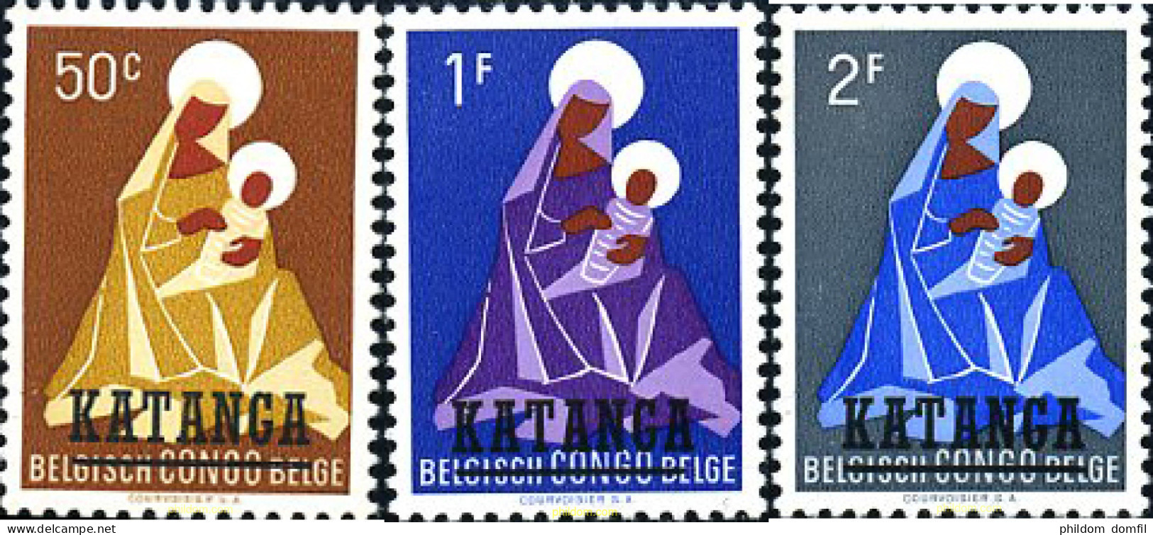 293970 MNH KATANGA 1960 NAVIDAD - Katanga