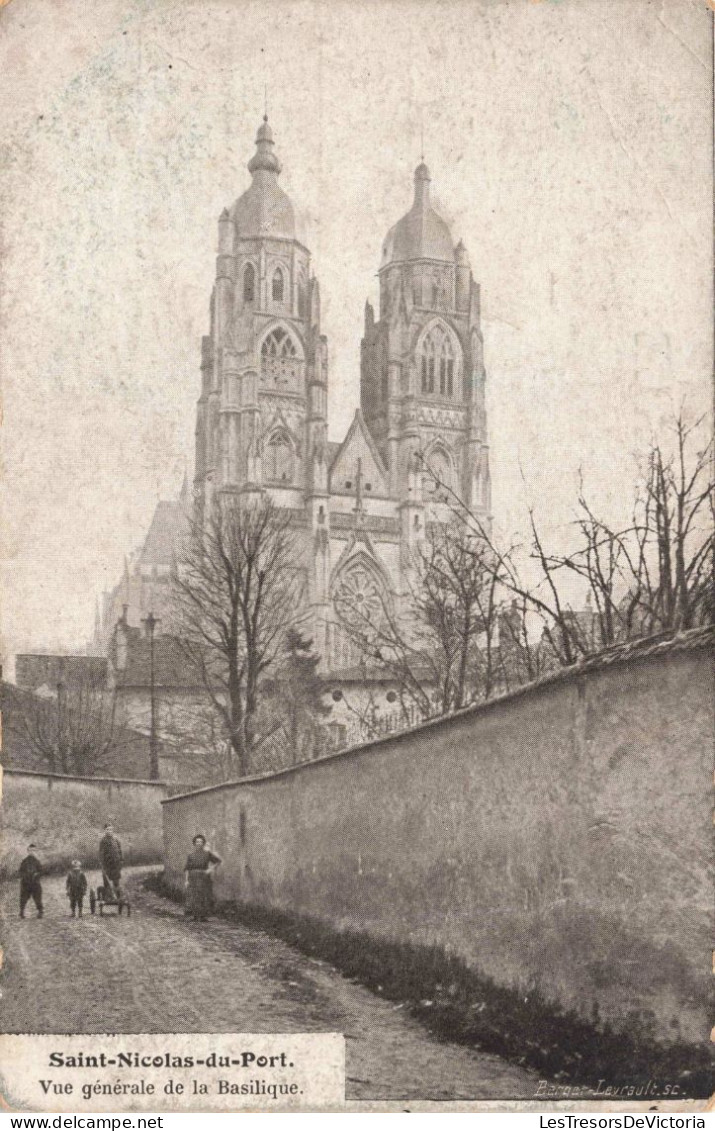 FRANCE - Saint-Nicolas-du-port - Vue Générale De La Basilique - Carte Postale Ancienne - Saint Nicolas De Port