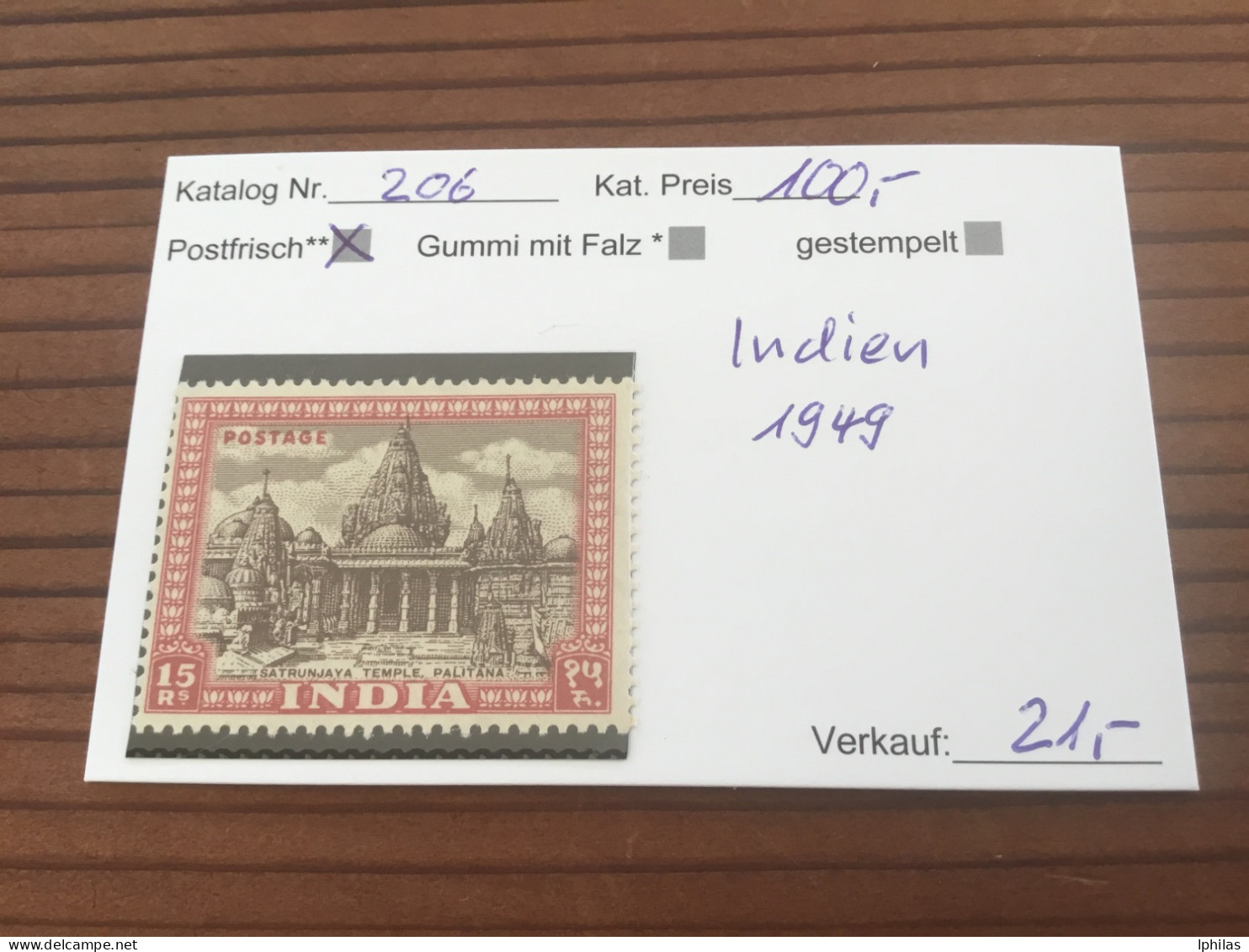 Indien 1949 Postfrisch ** MNH** - Ungebraucht