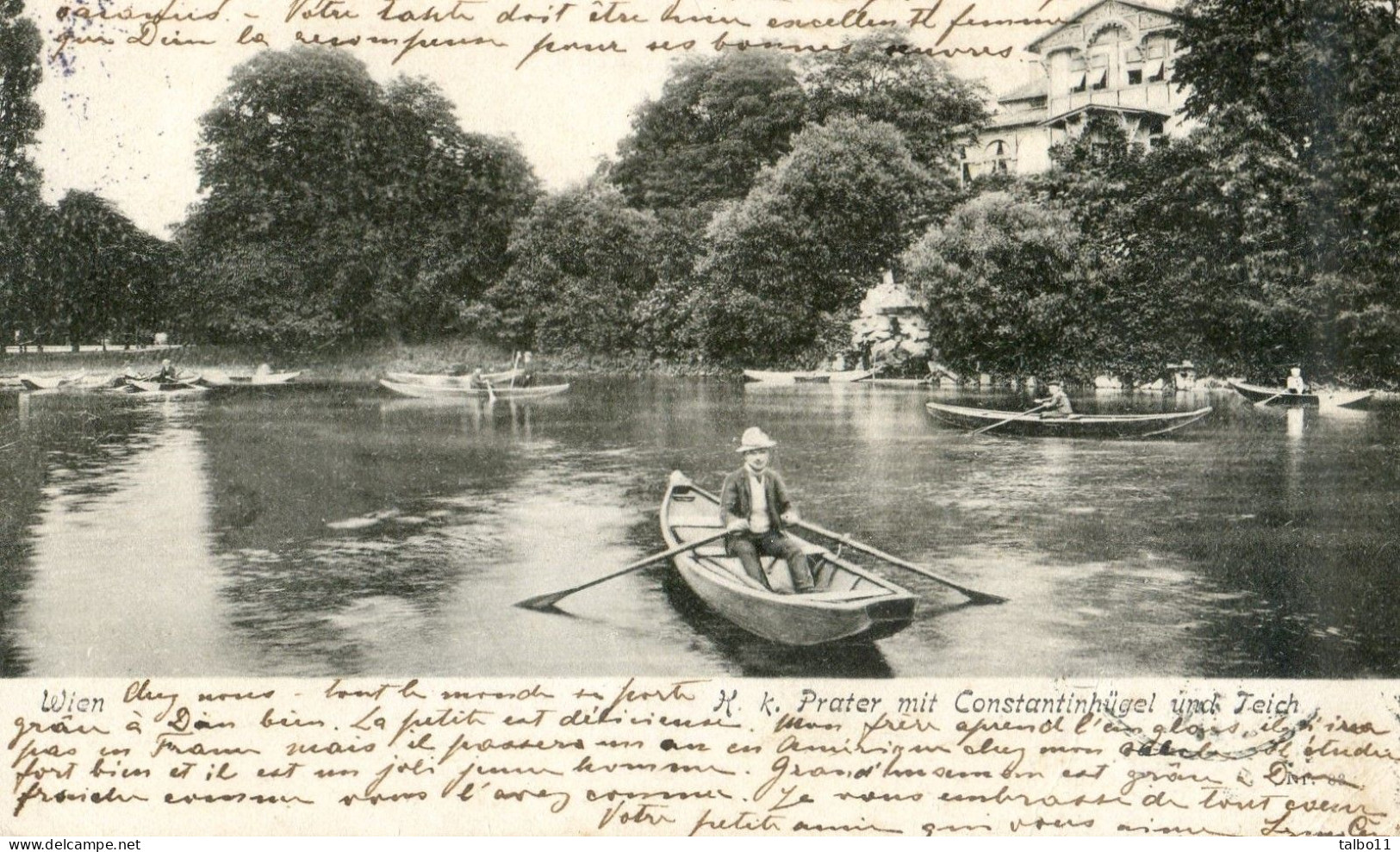 Wien - Prater Mit Contantinhugel Unch Teich - Prater