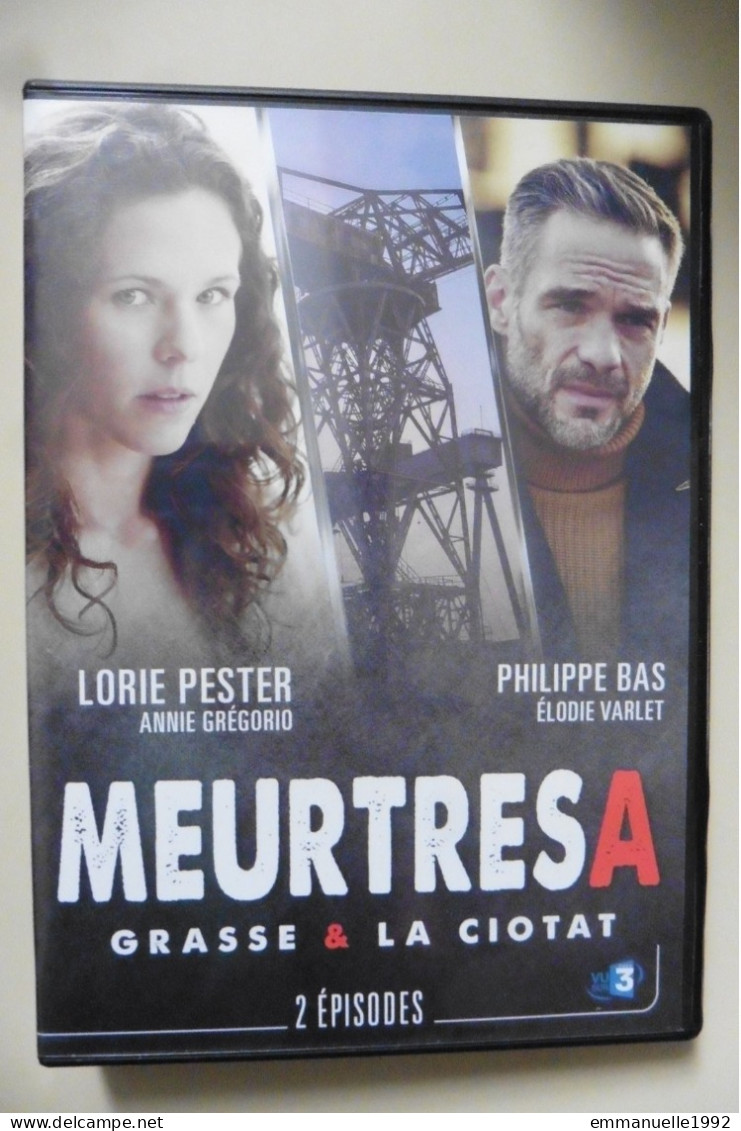 DVD Films TV Meurtres A - Grasse & La Ciotat - Lorie Pester Annie Grégorio Philippe Bas Elodie Varlet - Comme Neuf - Séries Et Programmes TV