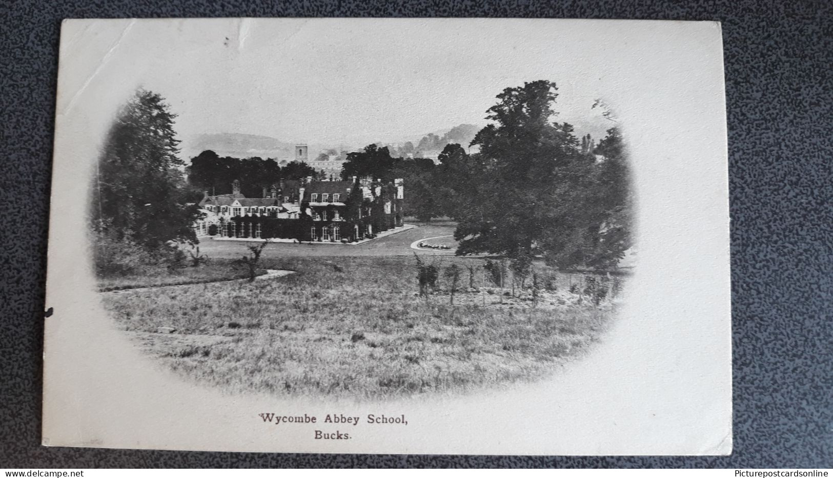 WYCOMBE ABBEY SCHOOL OLD B/W POSTCARD BUCKINGHAMSHIRE BUILDING - Buckinghamshire