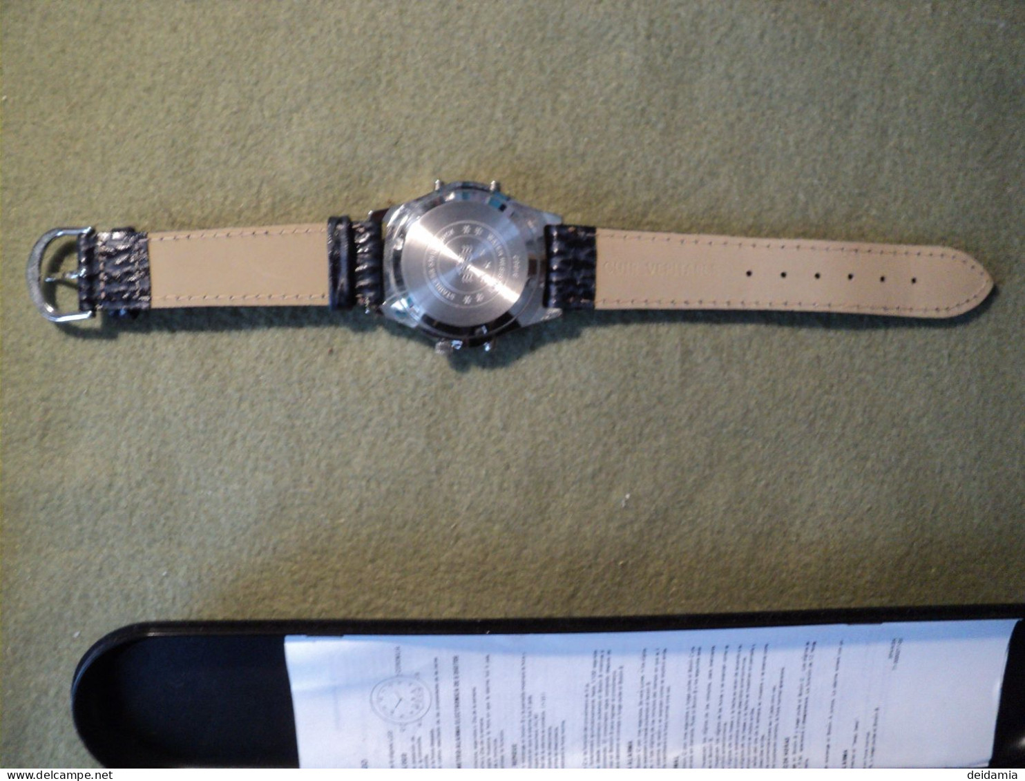 MONTRE PUBLICITAIRE MERCEDES BENZ. FIN ANNEES 90  AVEC ETUI - Advertisement Watches