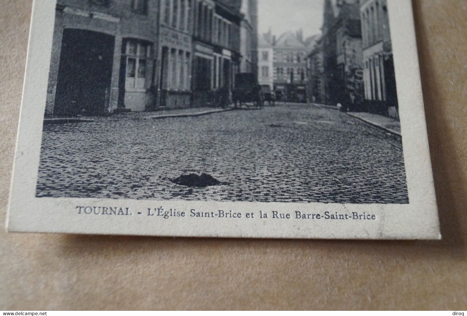 Belle Carte Ancienne, Tournais,rue Barre Saint Brice, 1912 - Doornik