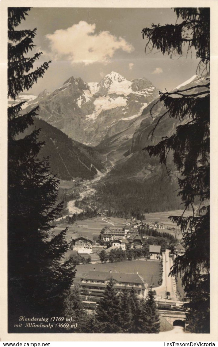 SUISSE - Berne - Kandersteg - Avec Blümlisalp - Carte Postale Ancienne - Berne