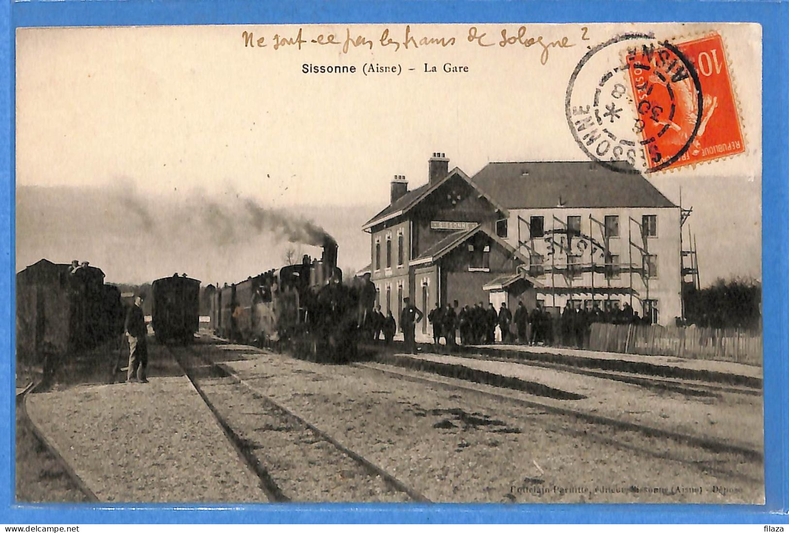 02 - Aisne - Sissonne - La Gare (N13893) - Sissonne