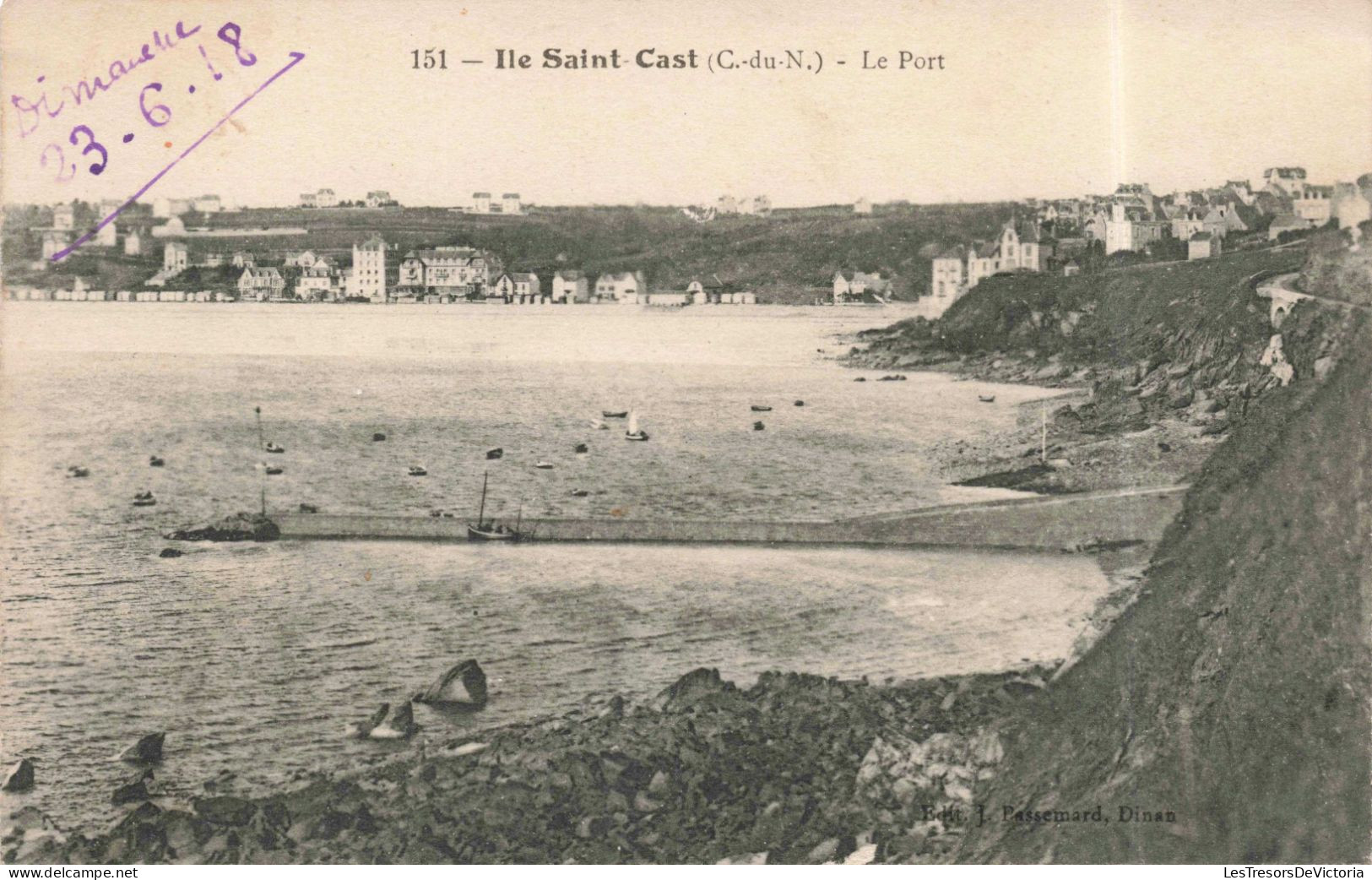 FRANCE - Saint-Cast-le-Guildo - Le Port - Vu Panoramique - Carte Postale Ancienne - Saint-Cast-le-Guildo