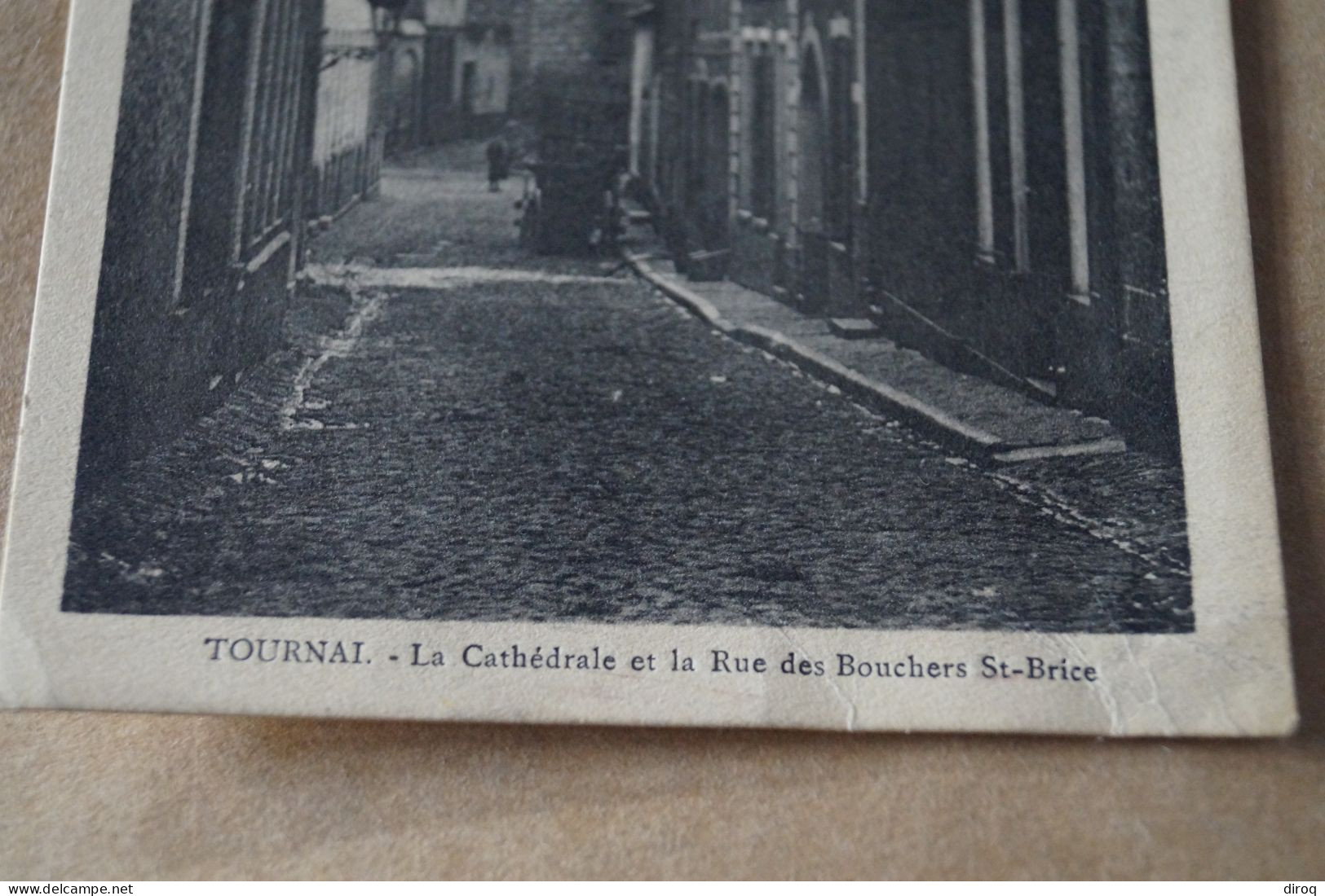 Belle Carte Ancienne, Tournais, 1912 , Rue Des Bouchers Saint-Brice - Doornik