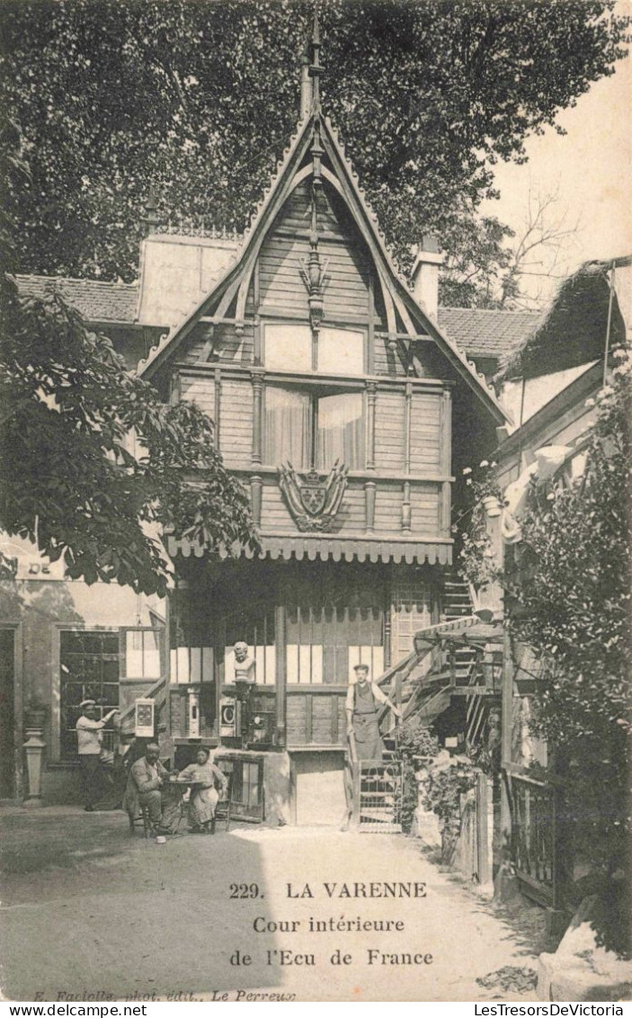 FRANCE - La Varenne - Cour Intérieur De L’écu De France - Carte Postale Ancienne - Le Perreux Sur Marne