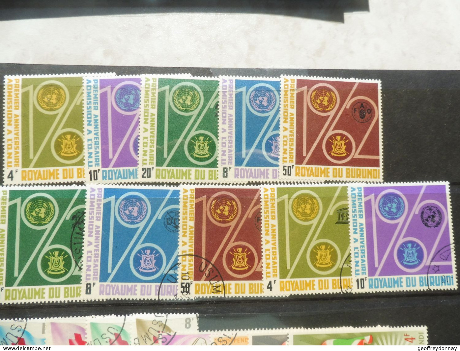 Burundi Serie 64/68 Mnh Neuf ** Et Oblitéré Used Gestempelt  1963 - Nuovi