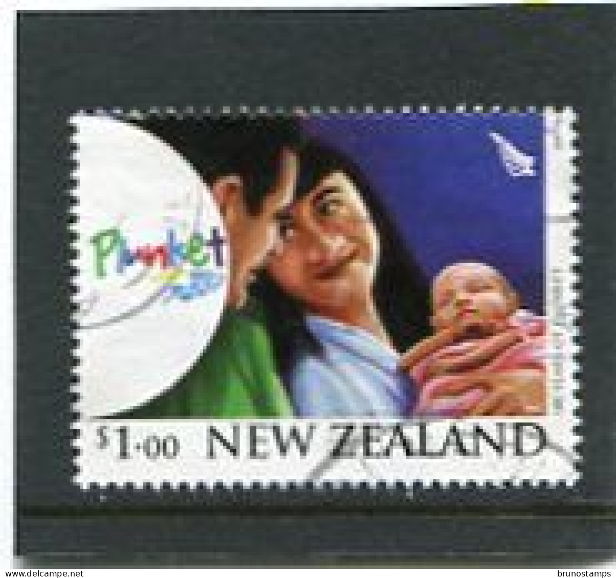 NEW ZEALAND - 2007  1$  RUGBY  FINE  USED - Usati